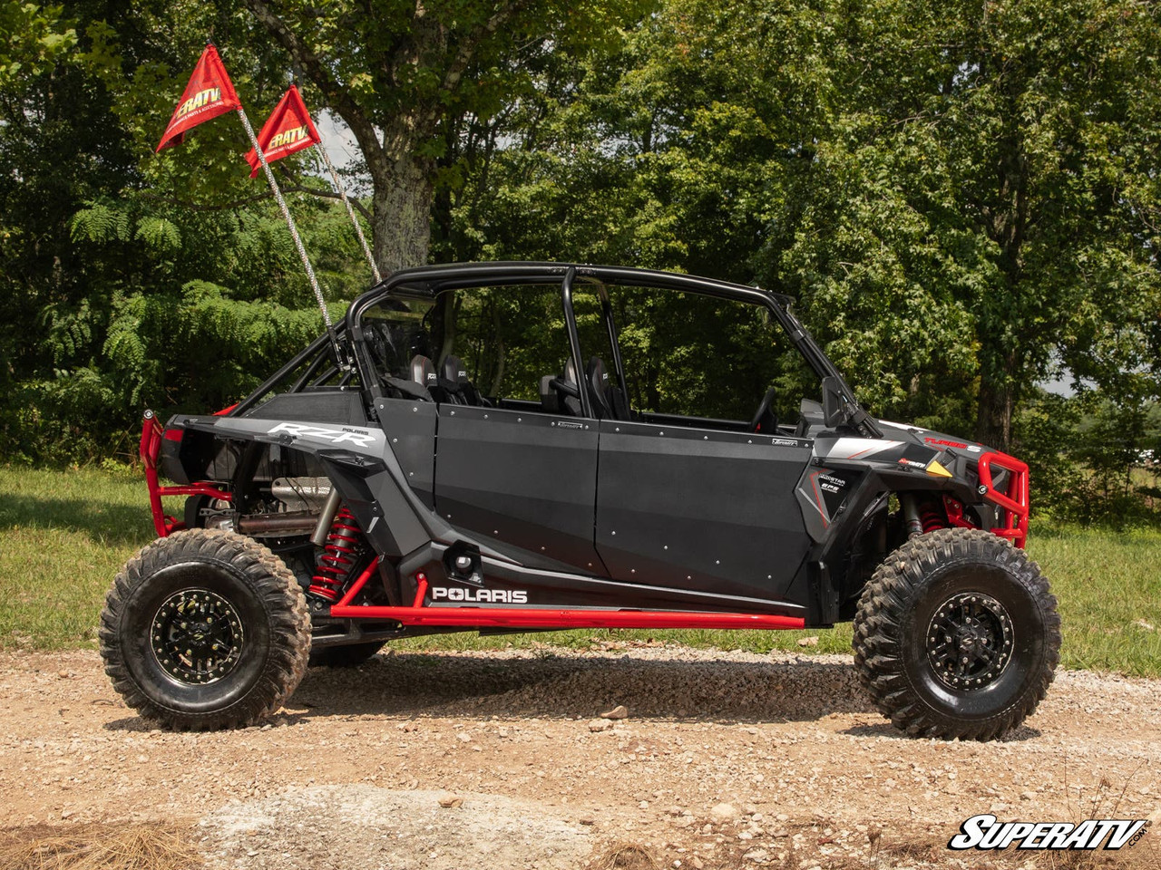 Polaris RZR XP Turbo S Aluminum Doors by SuperATV DOOR-P-RZR-TURBO-S