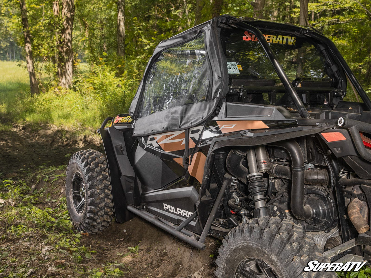 Polaris RZR 900 Primal Soft Cab Enclosure Upper Doors by SuperATV