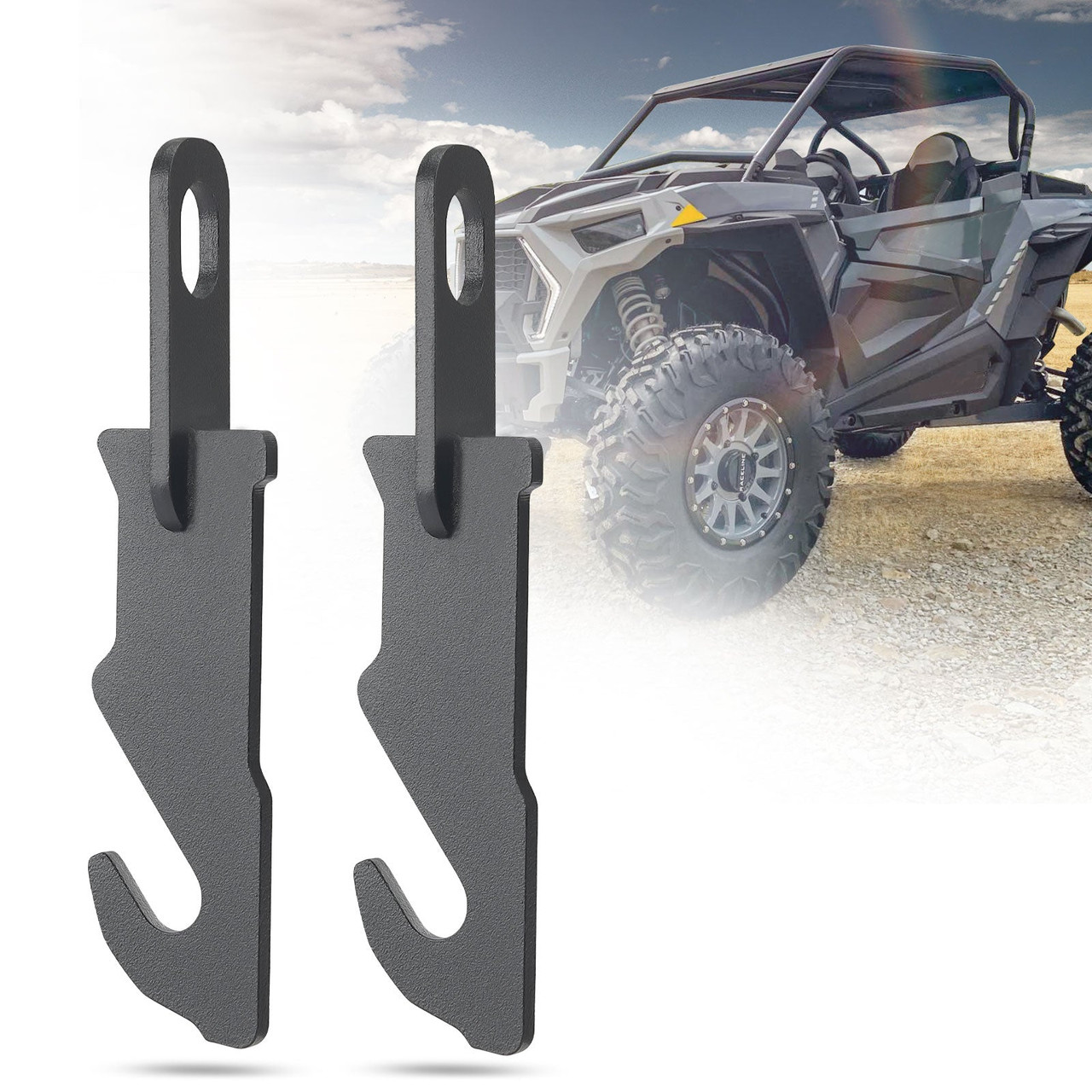 Polaris RZR Lower Half Door & Door Latches Extender by Kemimoto
