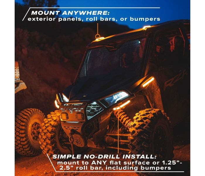 Polaris RZR XP 1000 Apex Lights by Ravek - 64-313-XX-EPZ