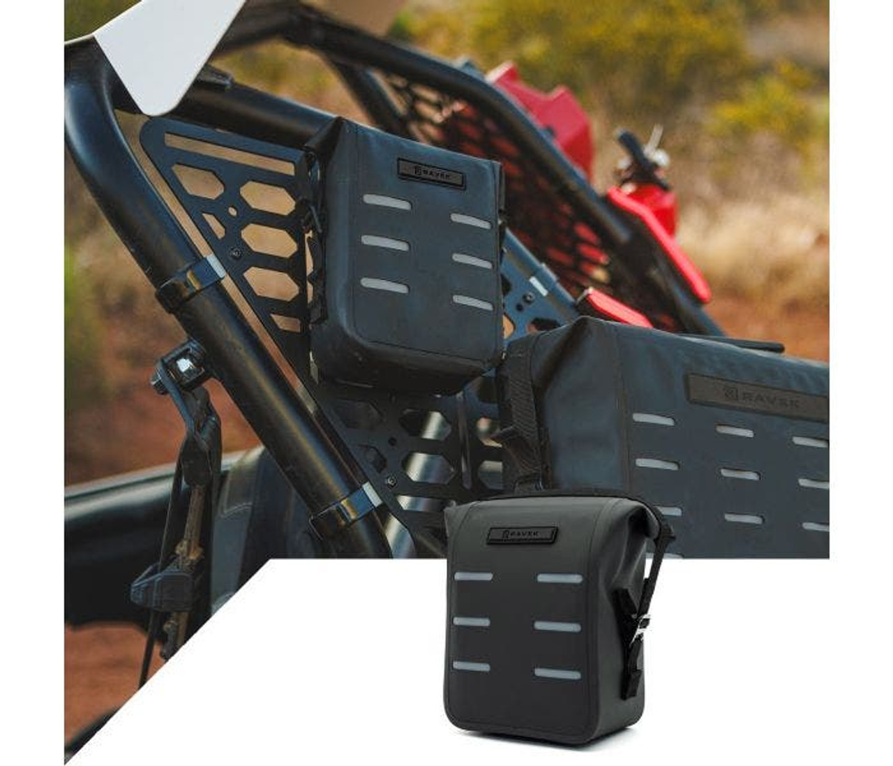 Polaris RZR Molle Quick-Attach Waterproof Zipperless Bag by
