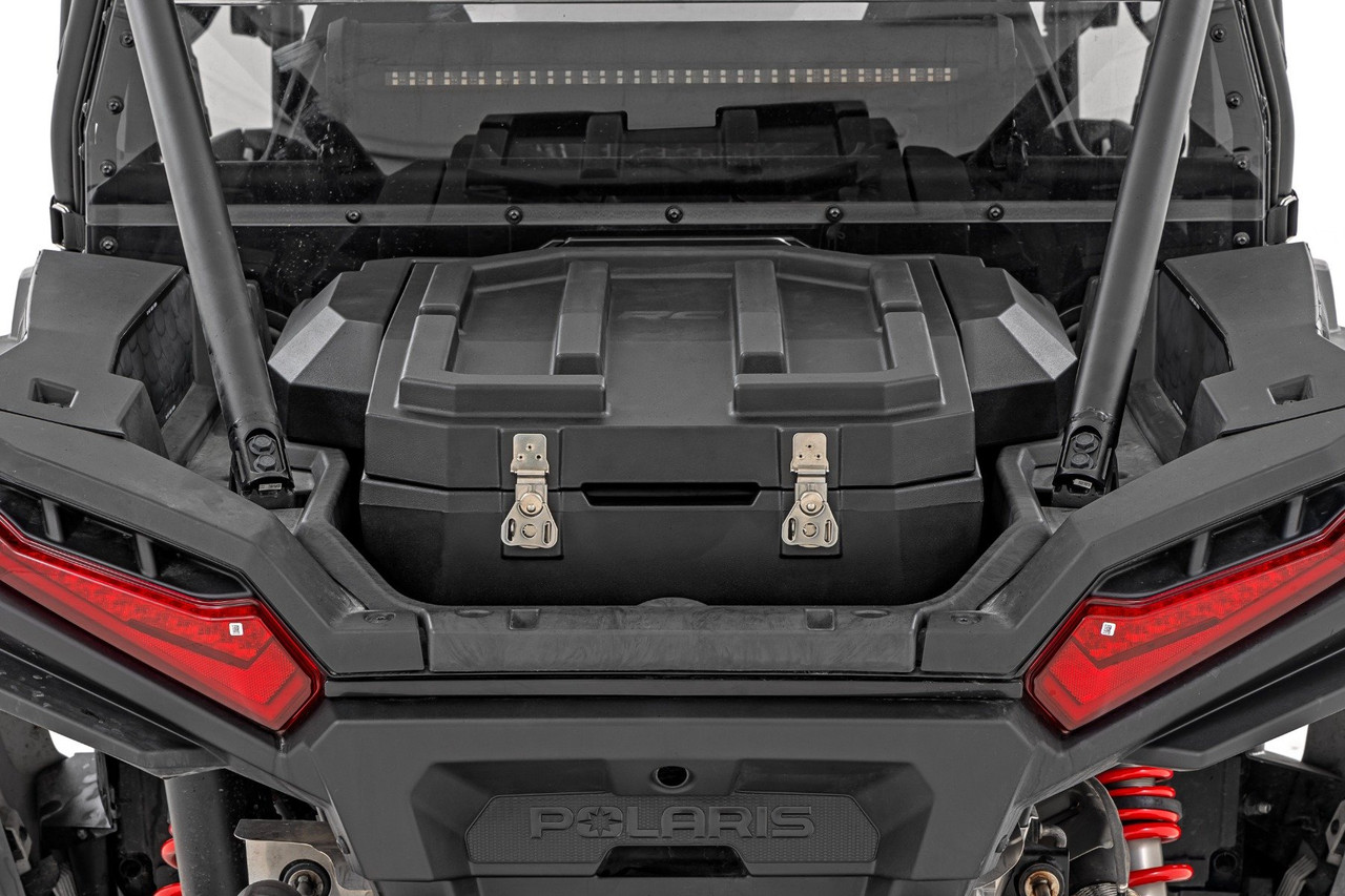 Polaris Rzr Storage Containers Polaris RZR XP 1000 Rear Storage Cargo Box by Rough Country - 93194-EPZ