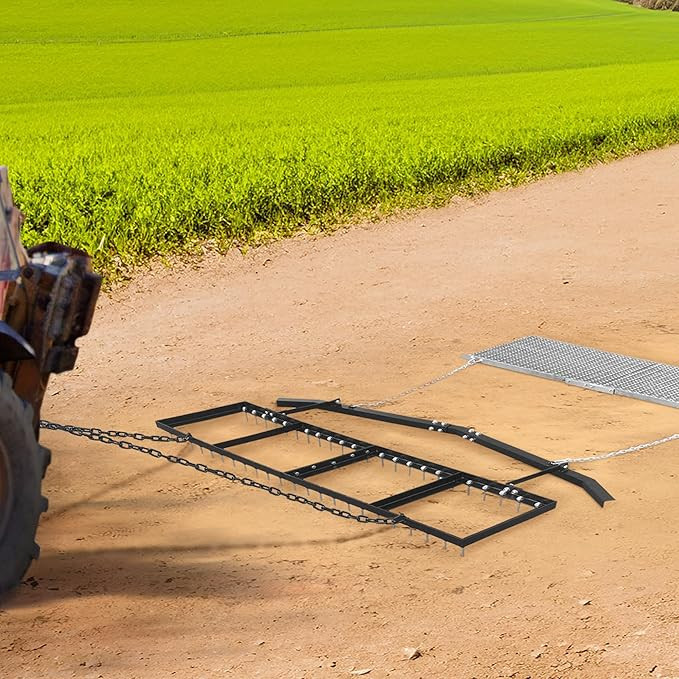 Polaris RZR Spike Drag with Leveling Bar and Drag Mat – 6 ft