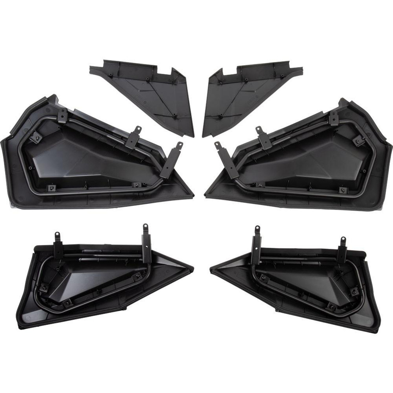Polaris RZR 4 900/S 1000/XP 1000/XP Turbo Black Lower Door Inserts