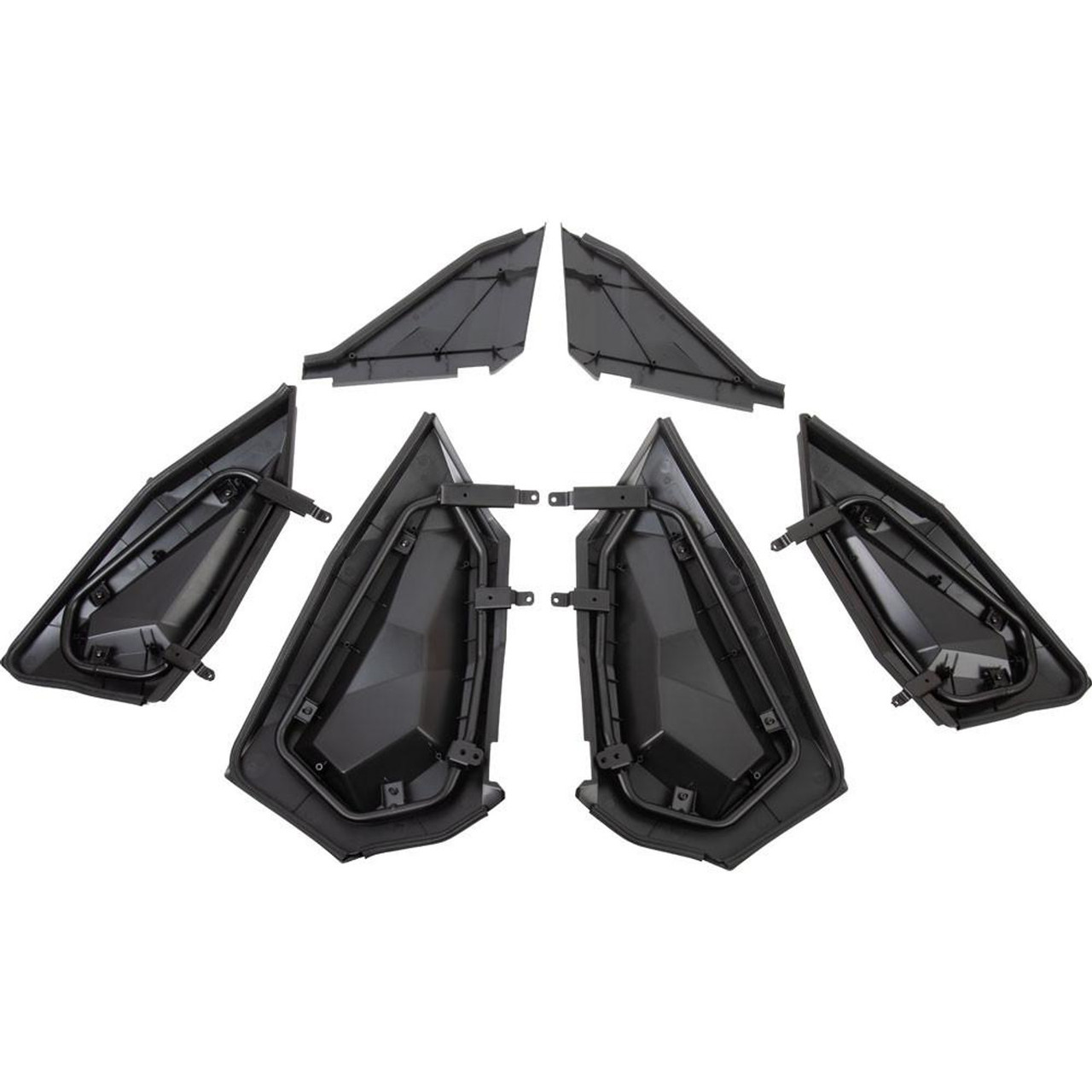 Polaris RZR 4 900/S 1000/XP 1000/XP Turbo Black Lower Door Inserts