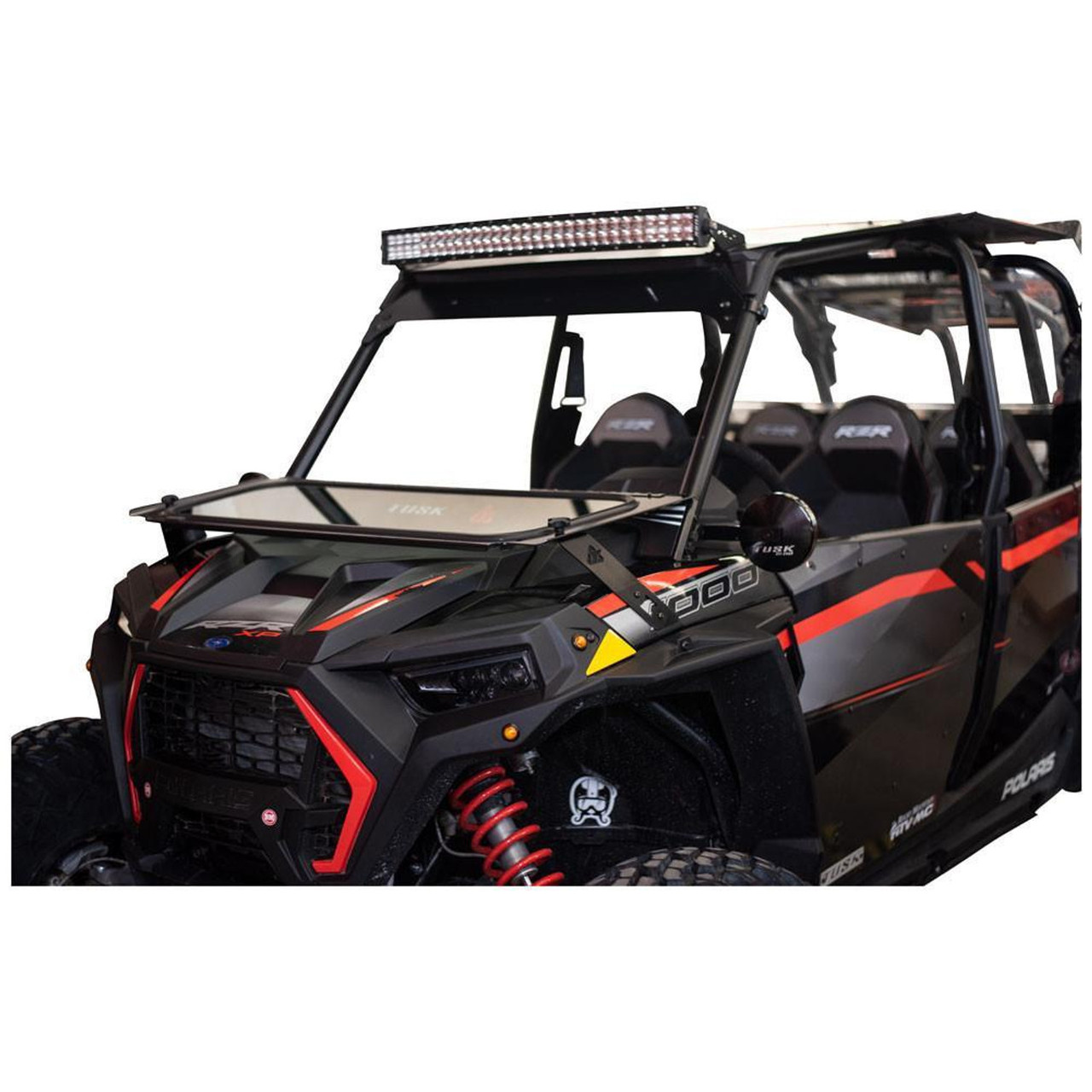 Polaris RZR XP 1000/XP Turbo Folding Glass Windshield by Tusk