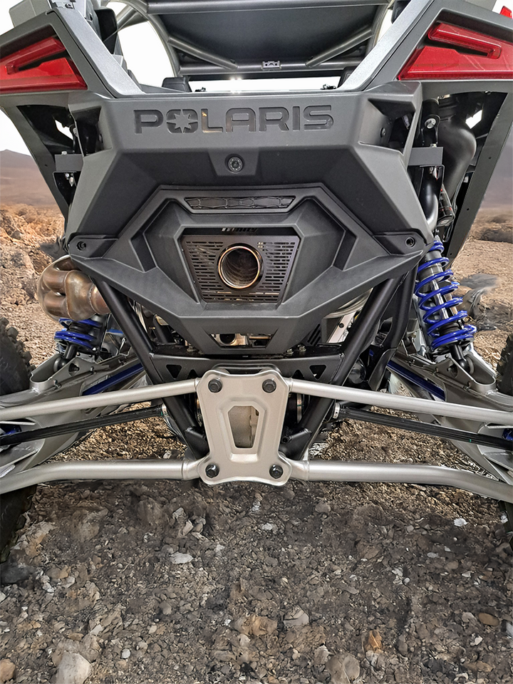 Polaris RZR PRO R Center Exit Slip-On Exhaust by Trinity Racing