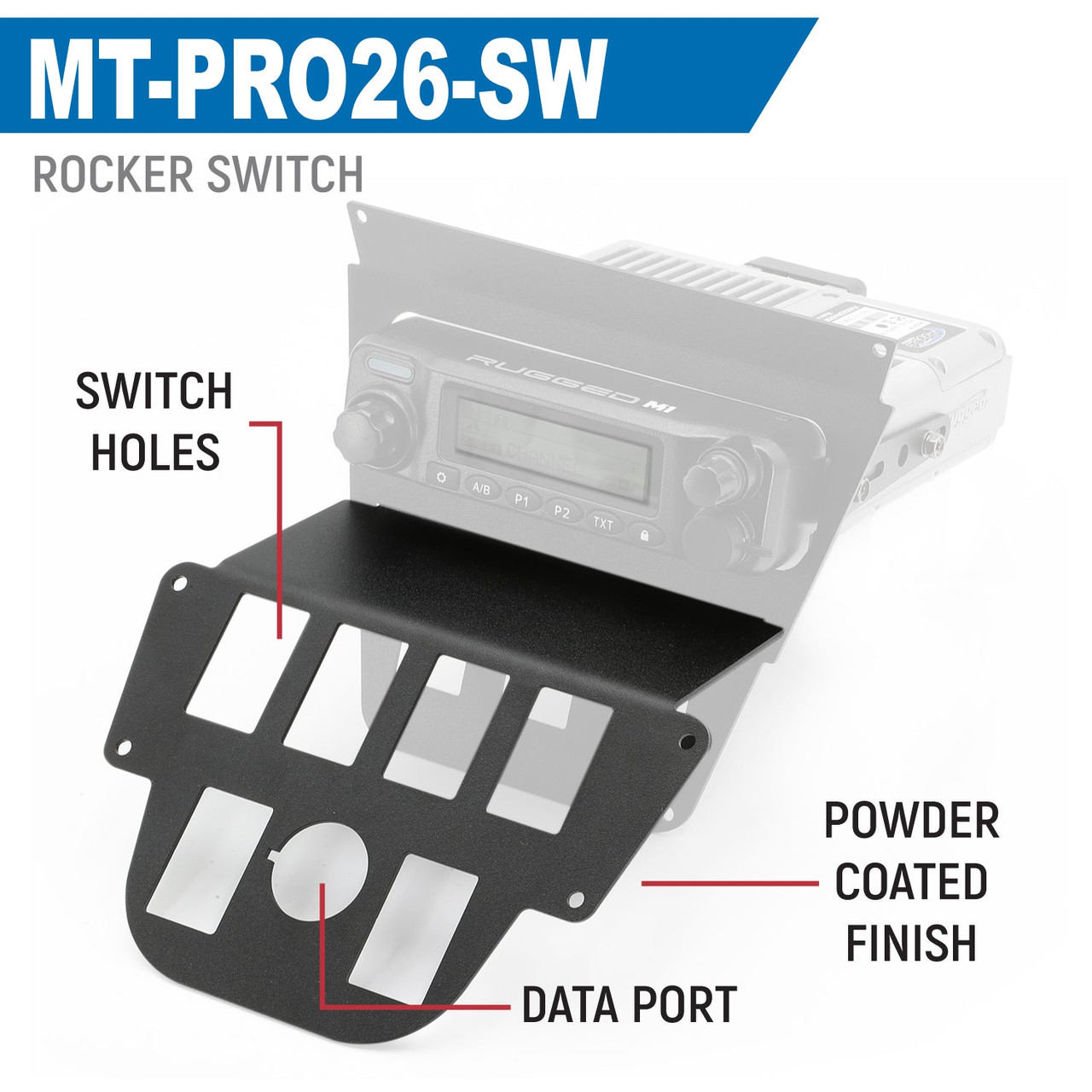Polaris RZR Pro R Ultimate Lower Accessory Panel with 10.4 Inch