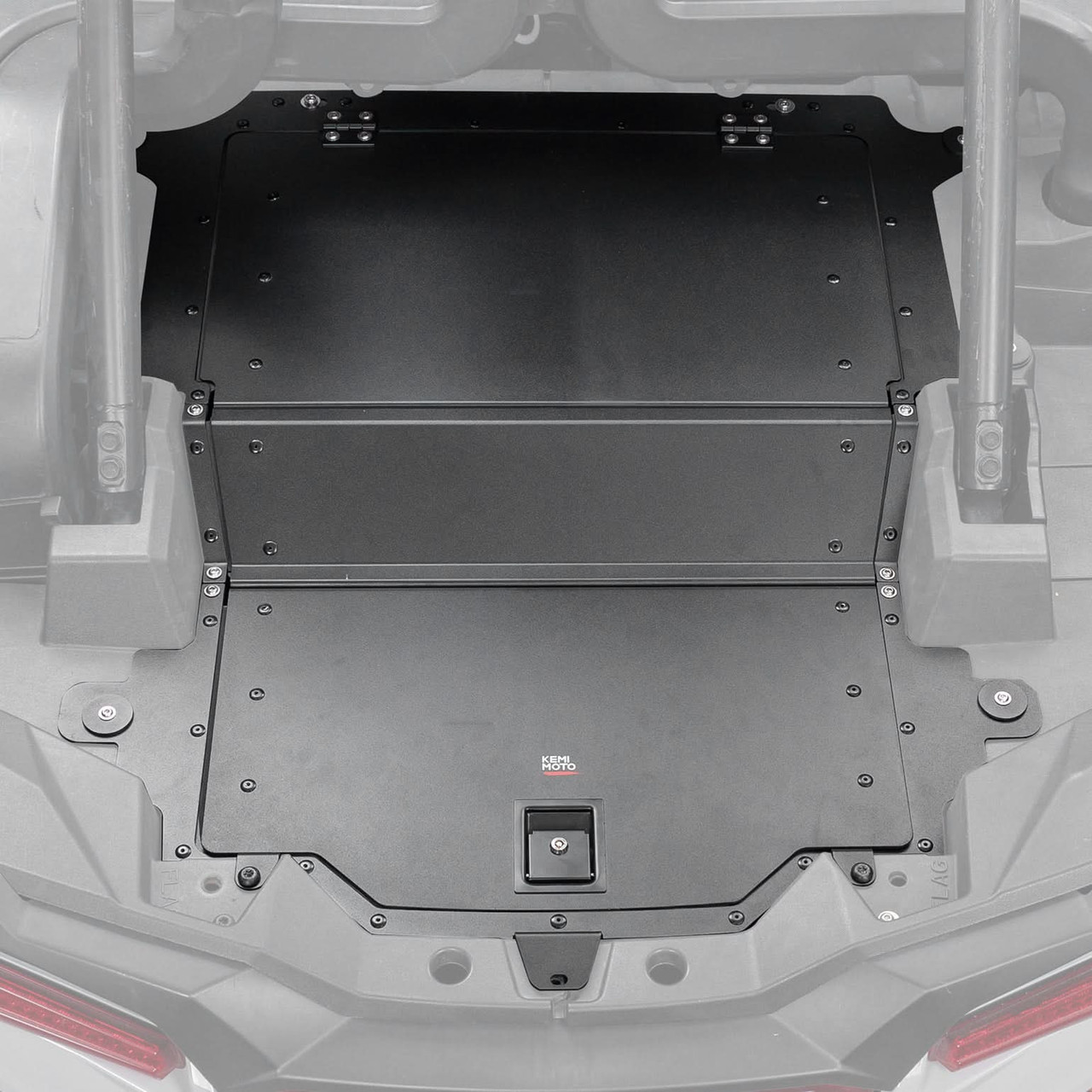 Polaris RZR 1000 Aluminum Trunk Bed Enclosure by Kemimoto - B0123