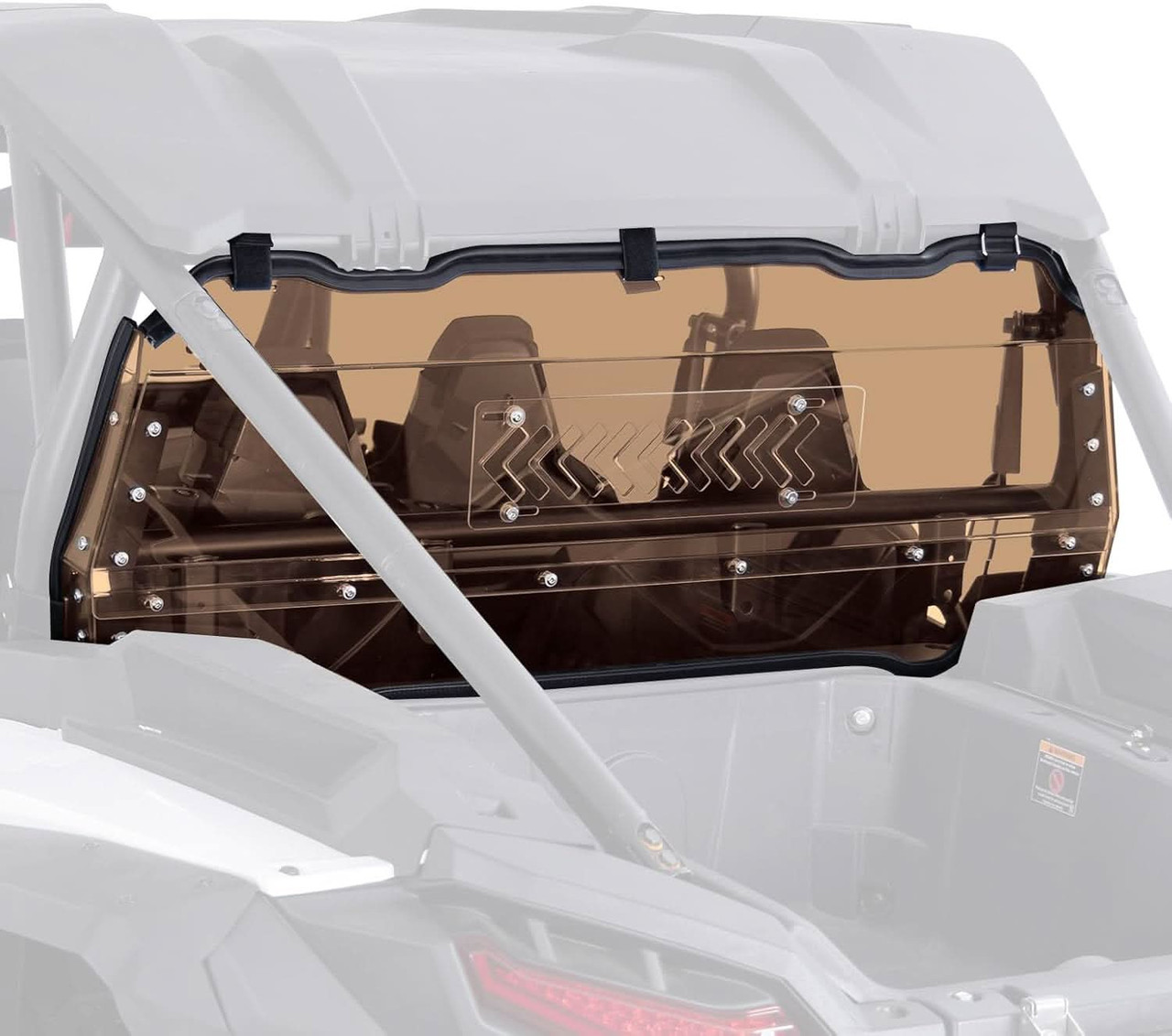 Polaris RZR XP 1000 Sliding Vented Tinted Rear Windshield by