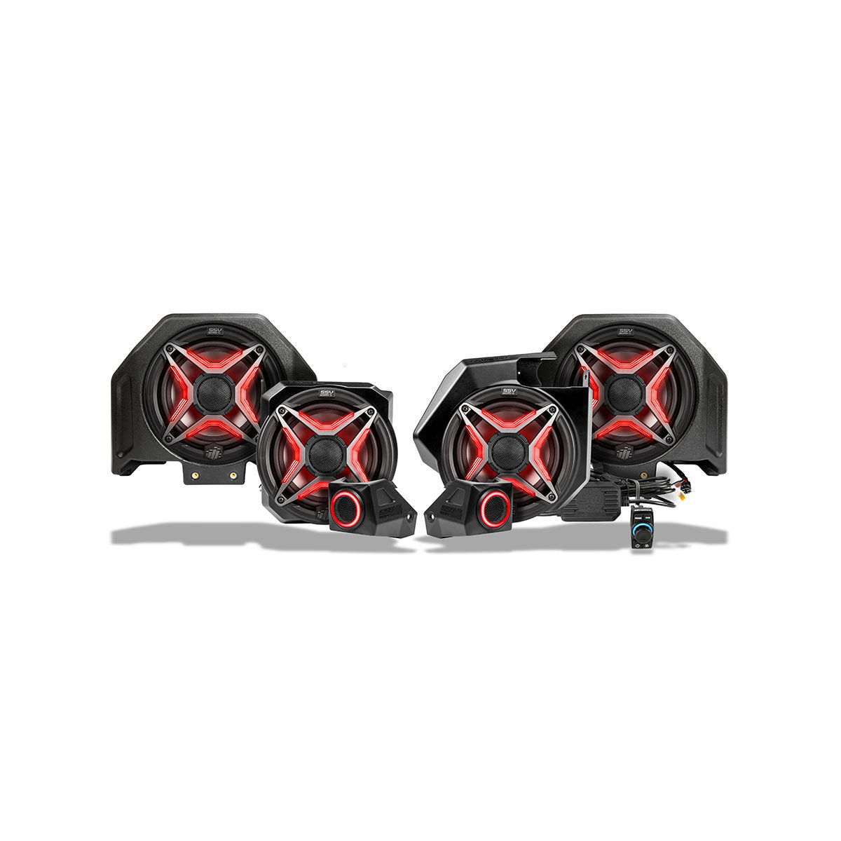 Rzr Pro R Sound System Polaris RZR Pro R 4-Seater Ultimate Plug-&-Play 6-Speaker Factory Audio ...