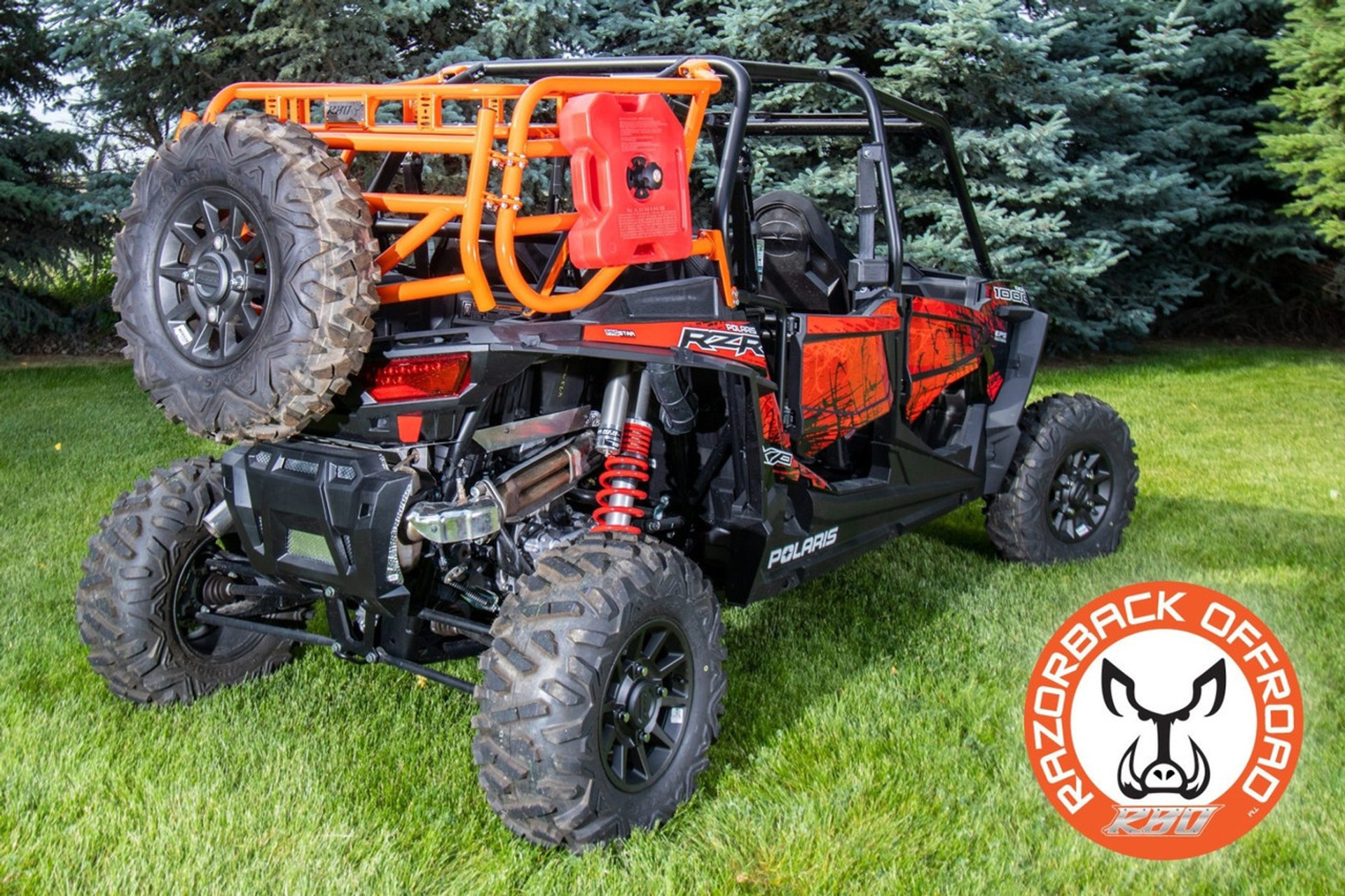Polaris RZR XP 4 1000/XP 4 Turbo Expedition Cargo Rack By RazorBack Offroad
