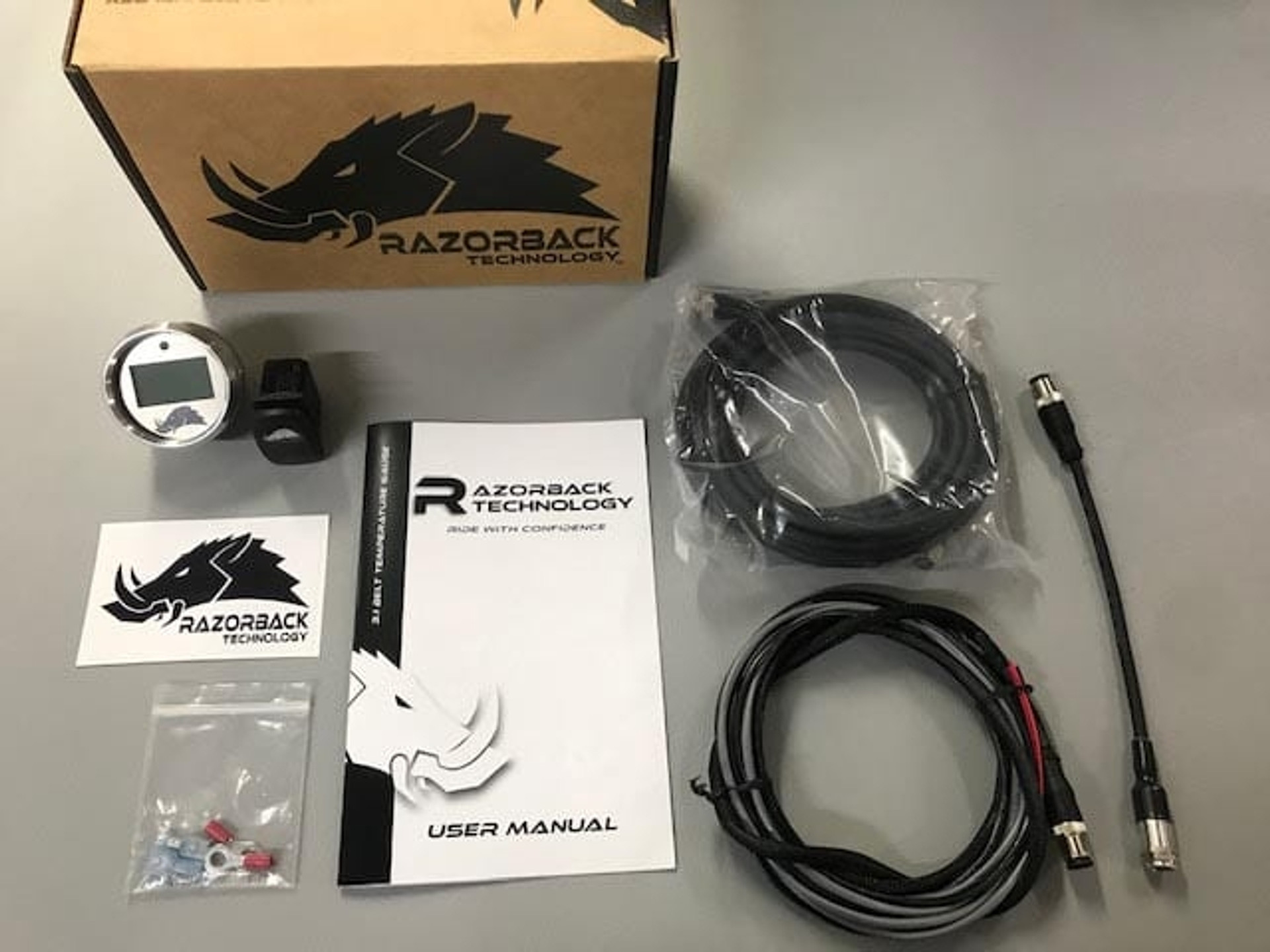 Polaris RZR Dimmable Infrared Belt Temperature Gauges by DuraClutch