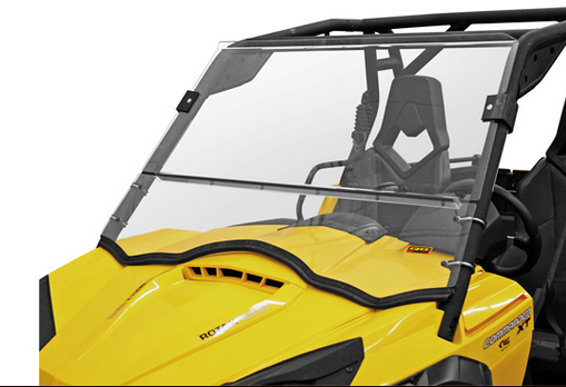 Polaris RZR XP 1000 Folding Windshield by Quadboss