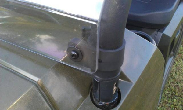 Polaris RZR Fast Strap Windshield by EMP