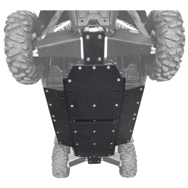 Polaris RZR 4 800 3/8" UHMW Full Skid Plate by Factory UTV