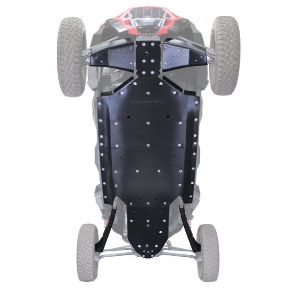 Polaris RZR 4 XP Turbo S Ultimate 3/8" UHMW Skid Plate Kit by Factory UTV