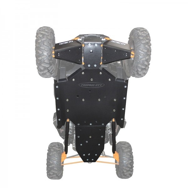 Polaris RZR XP Turbo 3/8" UHMW Skid Plate by Factory UTV