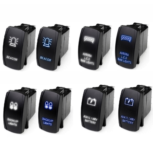 Polaris RZR LED Rocker Switch by Race Sport Lighting