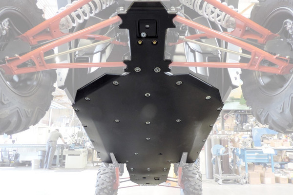 Polaris RZR 4 XP 1000/Turbo 3/8" UHMW Skid Plate by UTV INC