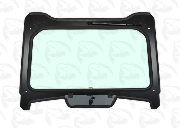 Polaris RZR XP Turbo S 72" Wide Full Glass Windshield with Wiper (DOT Approved) by UTVZILLA