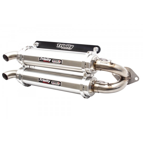 Polaris RZR 1000 XP Dual Slip On by Trinity Racing TR-4118S-XX