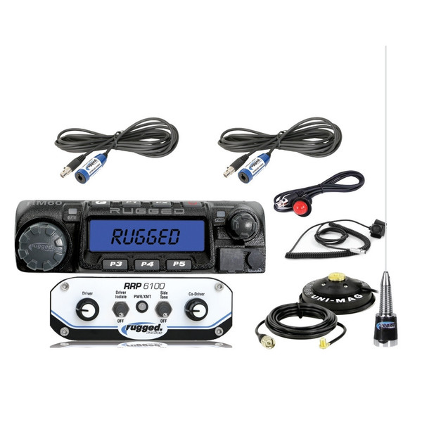 Polaris RZR 2-Place Race System with 60-Watt Radio Kit by Rugged Radios