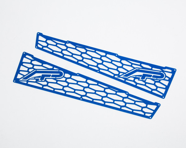 Polaris RZR 1000/XP Turbo Blue Aluminum Side Vent Covers by Agency Power