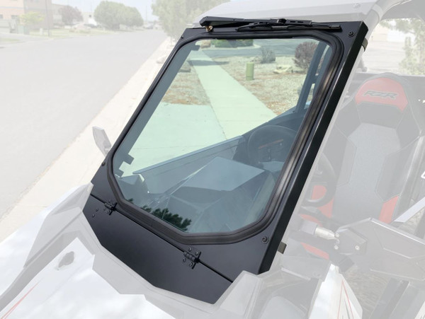 Polaris RZR RS1 Glass Windshield with Vent and Wiper, BIllet Mounts by UTVZILLA (EPRZR)