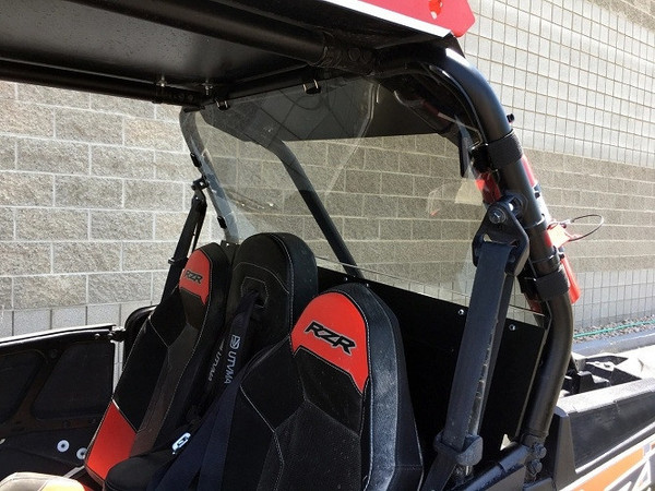 Polaris RZR Rear Window/Windshield Polycarbonate Dark Tint by UTV Zilla