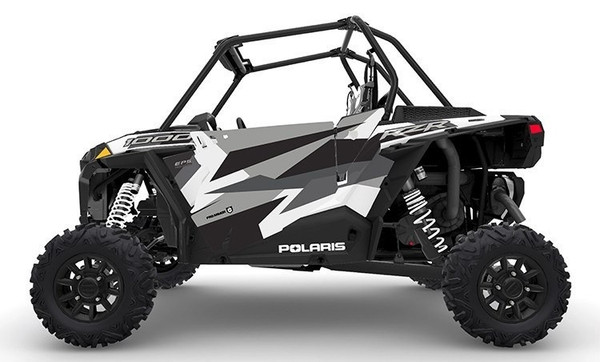 Polaris RZR XP 1000 White Pearl & Ride Command Stealth Door Graphic by Pro  Armor