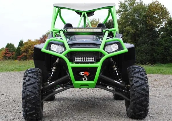 Polaris RZR XP 900 High Clearance 1.5" Forward Offset A-Arms by Super ATV
