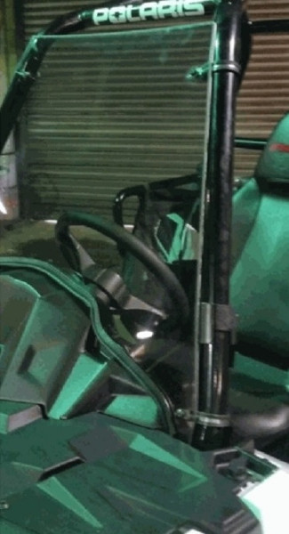 Polaris ACE Full Front Windshield by Dot Weld