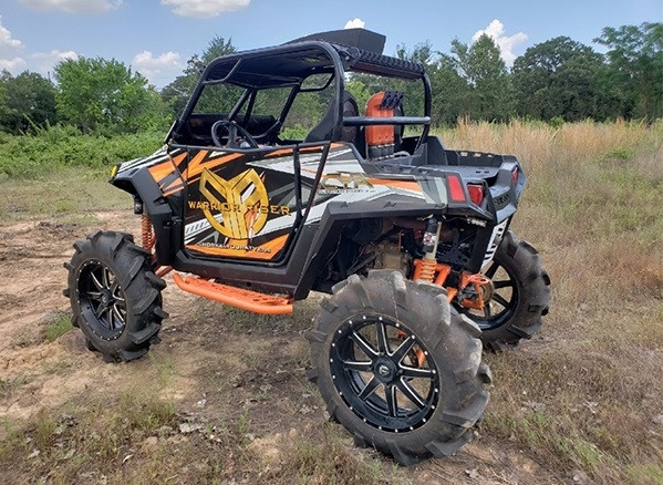 Polaris RZR 2" Snorkel Kit by SYA Warrior Riser