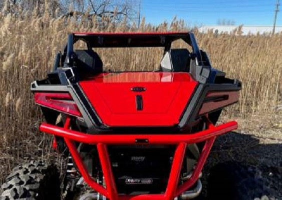 Polaris RZR PRO-XP/ Turbo R Sleek Aluminum Trunk by EMP - 14699