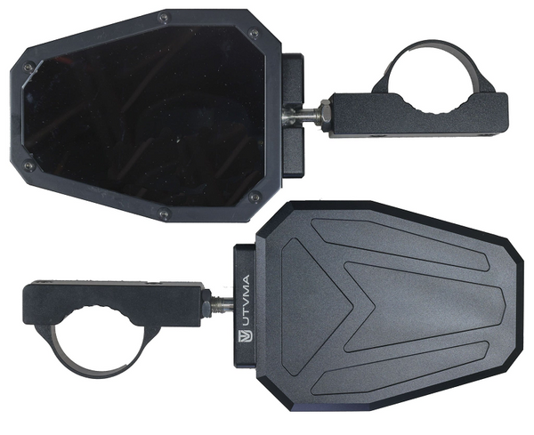 Polaris RZR Round Mount UTVMA Side View Mirrors by UTV Mountain Accessories