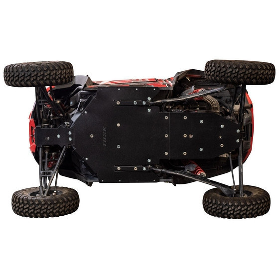 Polaris RZR XP Turbo S 3/8" Quiet-Glide Skid Plate by Tusk 