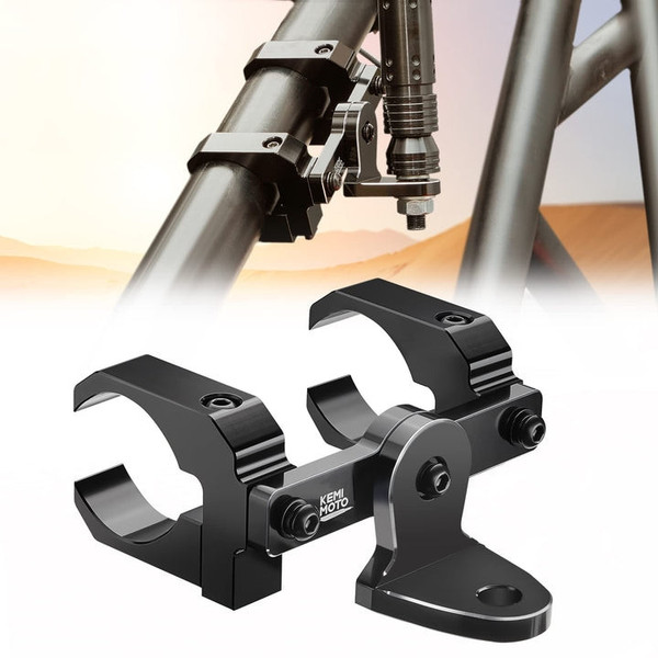 Polaris RZR 900/1000/ XP/ Turbo/ Pro 1.5 - 2" Roll Cage Aluminum UTV Whip Light Mount by Kemimoto 