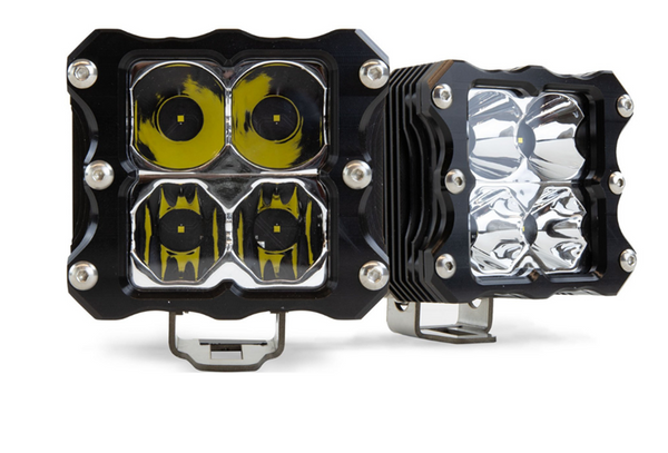 Polaris RZR Quattro LED Pod Light - 2 Pack by Heretic Studio