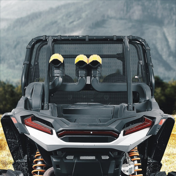 Polaris RZR XP 1000 / XP Turbo Soft Rear Window Net by Kemimoto