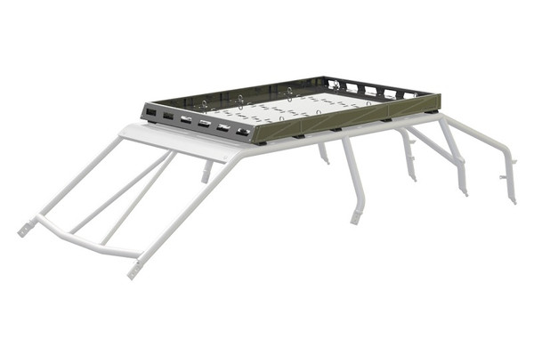 Polaris RZR Pro R / Turbo R / Pro XP 4 Seat Baja Spec Roof Rack Assembled and Powder Coated by CageWrx