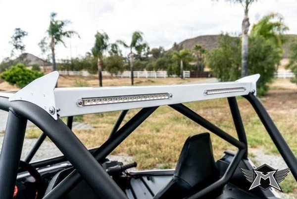 Polaris RZR 200 Roof Wing Assembly with Dual LED Amber Lights by Madigan Motorsports