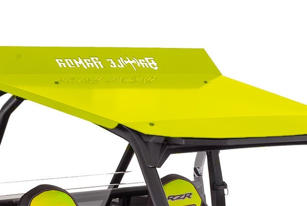 Polaris RZR 1000 Single Cab Metal Roof (Color Lime Squeeze) By Battle Armor