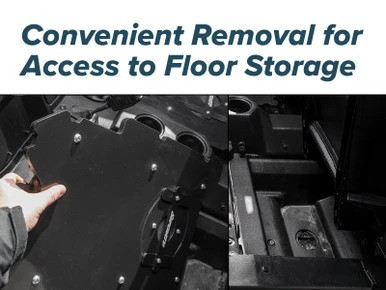 Polaris RZR XP 4 Turbo Rear Seat Conversion Kit by SuperATV