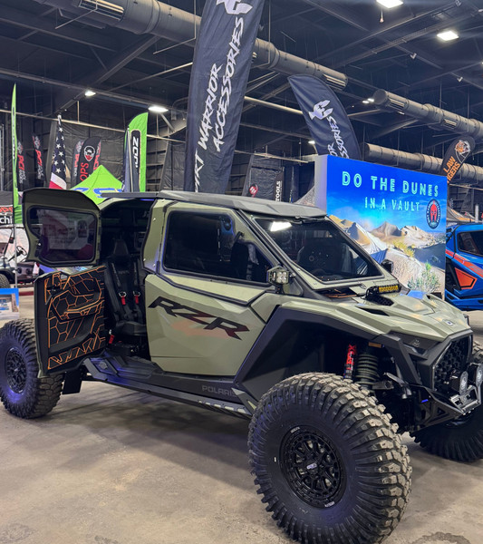 Polaris Rzr 4 Pro S/Pro XP (2025+) Cab Enclosure "The Vault" Upper Side Doors & Panels (Patent Pending) by Dirt Warrior Accessories