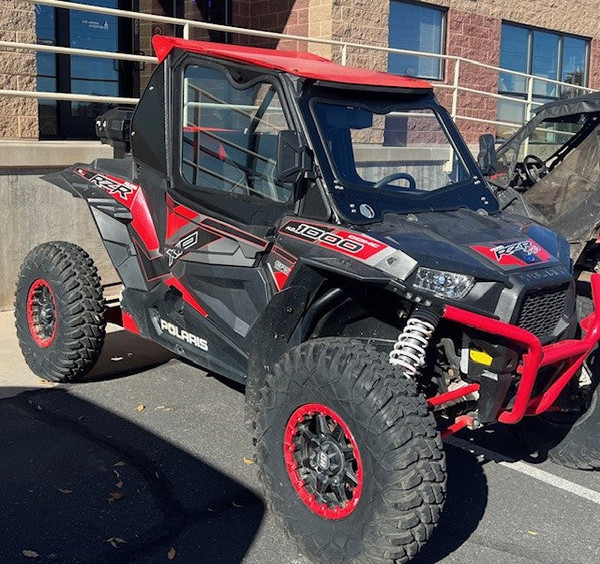Polaris RZR XP 1000/XP Turbo Cab Enclosure "The Vault" (2014-23) Upper Side Doors & Panels (Patent Pending) by Dirt Warrior Accessories