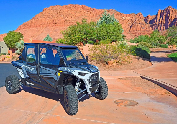 Polaris RZR 4 XP 1000/XP Turbo Cab Enclosure "The Vault" (2014-23) Upper Side Doors & Panels (Patent Pending) by Dirt Warrior Accessories