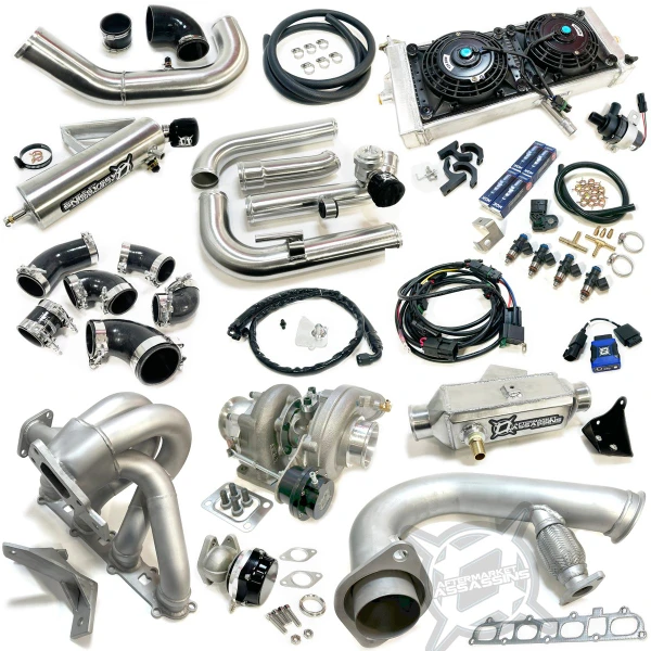 Polaris RZR Pro R 4 Cylinder Complete Turbo Kit 350-600+HP by Aftermarket Assassins