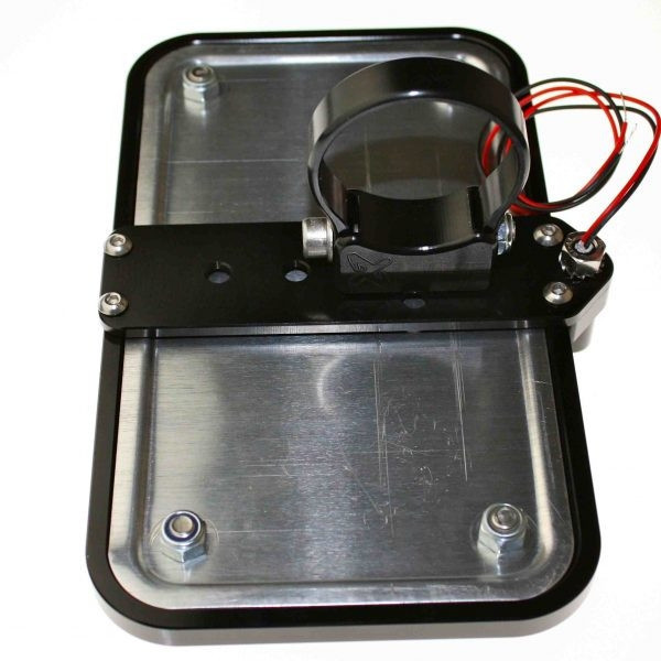 Polaris RZR Tube Mounted LED License Plate Frame by Axia Alloys