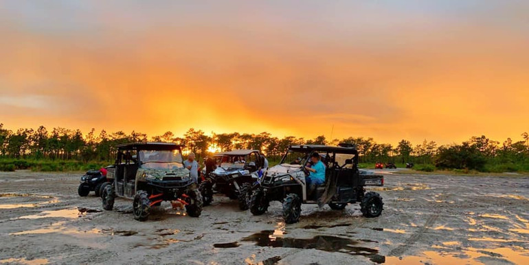 Riding A Polaris RZR In Florida